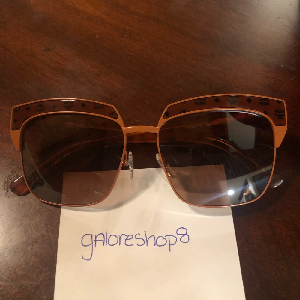 MCM BROWN LOGO GLASSES